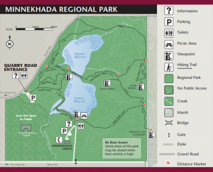 Minnekhada Map - Minnekhada Park Association